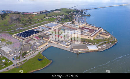 San Quentin State Prison, Marin County. Kalifornien, USA Stockfoto