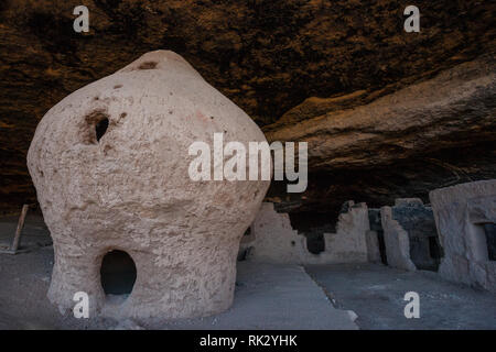 Cueva de la Olla, Mpo. Casas Grandes, Chihuahua, Mexiko Stockfoto