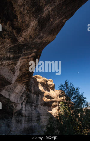 Cueva de la Olla, Mpo. Casas Grandes, Chihuahua, Mexiko Stockfoto