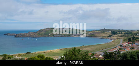 Braye Bay, Alderney Stockfoto