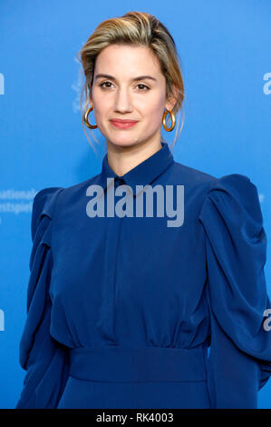 Berlin, Deutschland. 09 Feb, 2019. Danica Curcic während der "Pferde stehlen" fotoshooting an der 69. Internationalen Filmfestspiele Berlin/Berlinale 2019 im Hotel Grand Hyatt am 9. Februar 2019 in Berlin, Deutschland. Credit: Geisler-Fotopress GmbH/Alamy leben Nachrichten Stockfoto