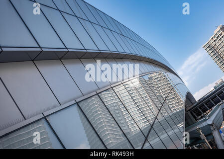 West Kowloon, Hong Kong May 04, 2019: Hongkong West Kowloon Station. Es ist die einzige Station in der Hong Kong Abschnitt und die Verbindung mit dem Festland Ch Stockfoto