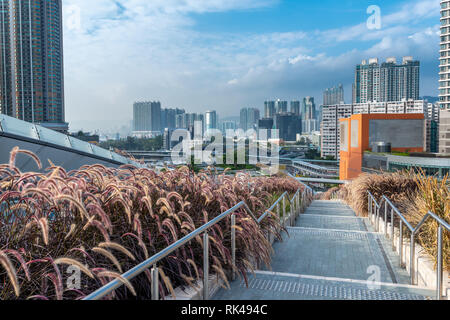 West Kowloon, Hong Kong May 04, 2019: Hongkong West Kowloon Station. Es ist die einzige Station in der Hong Kong Abschnitt und die Verbindung mit dem Festland Ch Stockfoto