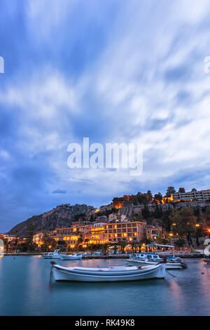 Die erste Hauptstadt von Griechenland, Nafplio Stadt Stockfoto