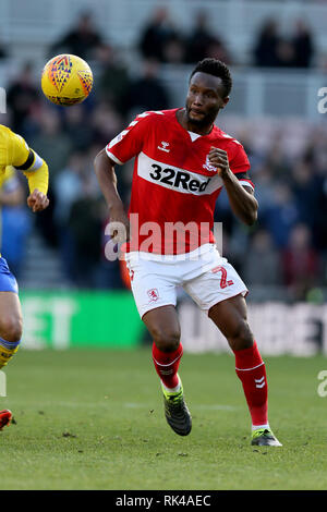 Middlesbrough ist John Obi Mikel während der Sky Bet Championship match Im Riverside Stadium, Middlesbrough. Stockfoto