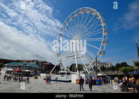 Bournemouth Big Wheel, Bournemouth, England, Großbritannien Stockfoto