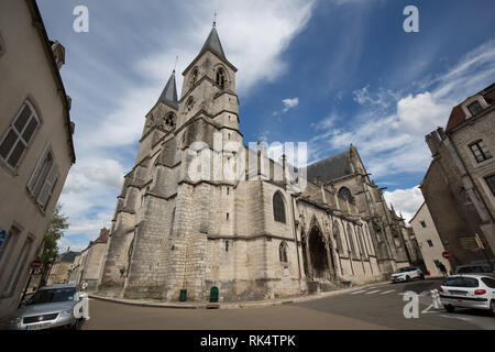 St. Johannes der Täufer Kirche in Chaumont, Frankreich Stockfoto