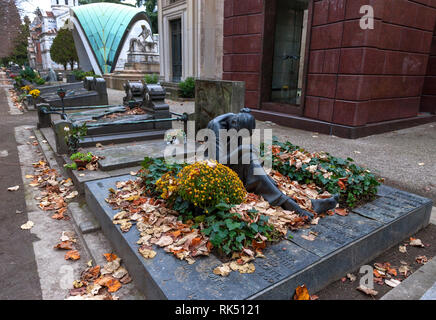 Besuchen Monumentaler Friedhof in Mailand Stockfoto