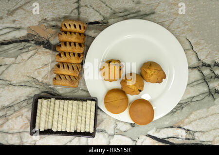 Süße Speisen Zutaten Gastronomie Zutat Menü. Stockfoto