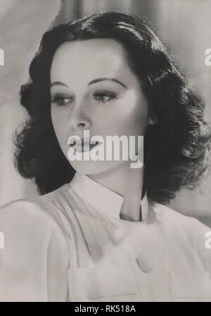 Hedy Lamarr (1914-2000), Actriz cinematográfica e inventora austríaca de origen judío, naturalizada Estadounidense. Inventora del Wifi. Stockfoto