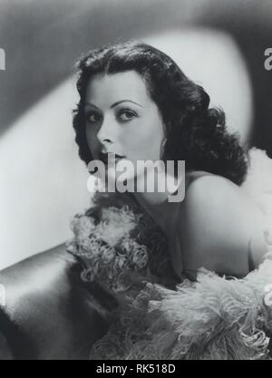 Hedy Lamarr (1914-2000), Actriz cinematográfica e inventora austríaca de origen judío, naturalizada Estadounidense. Inventora del Wifi. Stockfoto