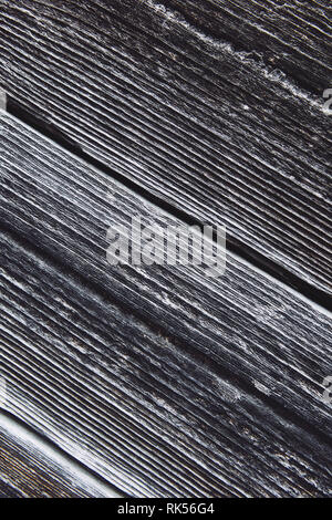 Holzbohlen close-up, schönes Holz Textur. Stockfoto