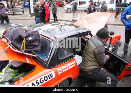 Rallye Monte Carlo Banbury 2019 Stockfoto