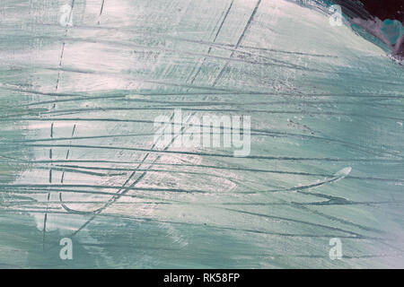Farbe Wasser Farbe abstract grunge Hintergrund. Wasser in Öl zu malen. Stockfoto