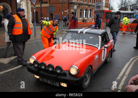 Rallye Monte Carlo Banbury 2019 Stockfoto