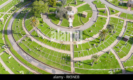 Bergblick Friedhof, Oakland, CA, USA Stockfoto