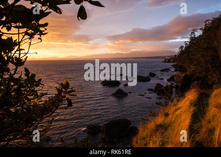 Denman Island, Northern Gulf Islands, British Columbia, Kanada Stockfoto