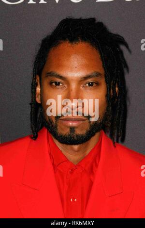 Kalifornien, USA. 9. Feb 2019. Miguel an der Clive Davis Pre-Grammy Gala und Gruß an Industrie Symbole im Beverly Hilton am 9. Februar 2019 in Beverly Hills, Kalifornien. Foto: imageSPACE/MediaPunch Credit: MediaPunch Inc/Alamy leben Nachrichten Stockfoto