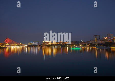 Tuanku Mizan Zainal Abidin Moschee oder Bügeleisen Moschee (Masjid Besi in Malay) in Putrajaya Malaysia Stockfoto