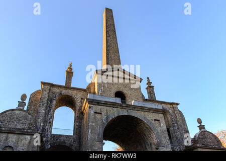 Der Obelisk Conolly Torheit in Castletown Immobilien Beschäftigung während der Hungersnot von 1740 - 41, in Maynooth, Kildare, Irland zu bieten Stockfoto