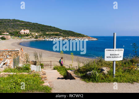 Galéria, Korsika, Frankreich Stockfoto