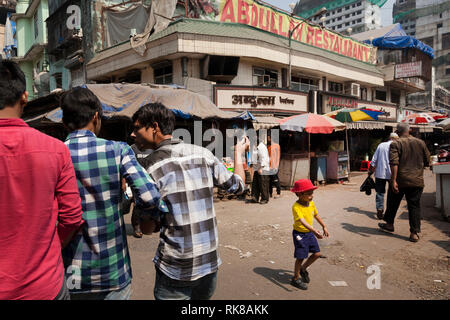 Markt in Mumbai, Indien Stockfoto