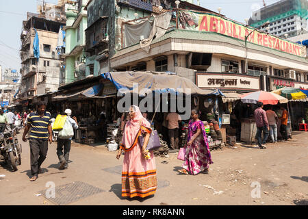 Markt in Mumbai, Indien Stockfoto