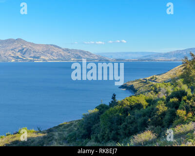 Landschaft und Meer in der Nähe von North Island, Neuseeland Stockfoto