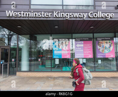 Westminster Kingsway College, Grays Inn Road, London, WC1, UK Stockfoto