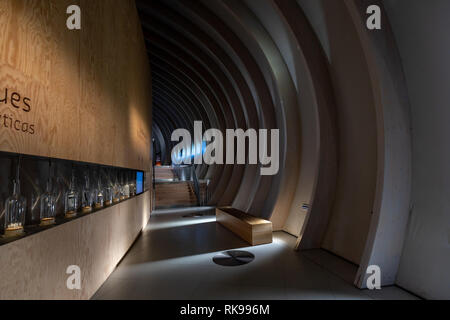 La Cité du Vin, der Stadt Wein, Wein House Museum, Bordeaux, Aquitaine, Frankreich Stockfoto