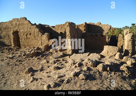 In Afrika Sudan Insel Sai Ruinen der antiken Stadt die Nubier in der Nähe des Nilo und Gräber Stockfoto