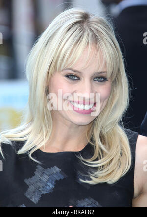 LONDON, ENGLAND, Großbritannien - 9. JUNI - Kimberly Wyatt besucht die Europäische Premiere von "Entourage" bei Vue West End, den Leicester Square am 9. Juni 2015 in London. Stockfoto