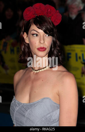 "Dreck" - London Premiere, roten Teppich Ankünfte Pollyanna McIntosh eintrifft Stockfoto