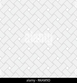 Abstrakte geometrische Hintergrund. Die nahtlose Vektor Muster der symmetrischen Ornament. Weiße und graue geometrische Struktur. Gitterstruktur aus der Zick-Zack-Linien. Stock Vektor