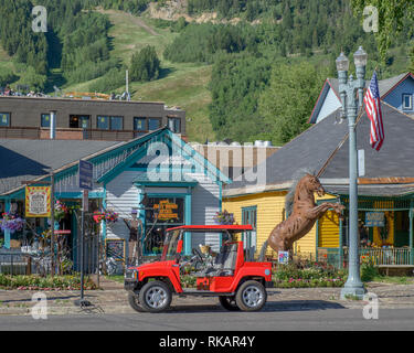 Die Emporium und Flying Circus, Aspen, Colorado, USA Stockfoto