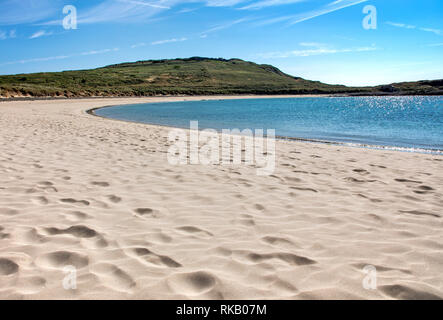 Longis Bay Alderney. Stockfoto