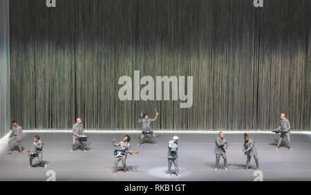 David Byrne's American Utopie tour Erste direkte Arena, Leeds, UK, 21. Oktober 2018 Stockfoto