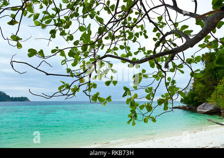 Koh Rawi. Adang Archipel. Tarutao Marine National Park. Songkhla Provinz, Andaman Sea, Thailand, Asien Stockfoto