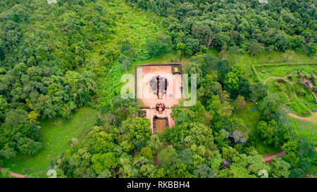 Gruppe G, Nhóm tháp G, mein Sohn Hindu Tempel Sanctuary, Duy Xuyen Bezirk, Provinz Quang Nam, Vietnam Stockfoto