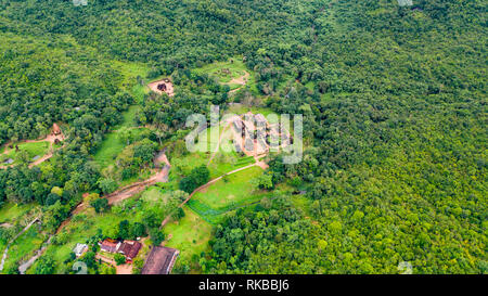 Mein Sohn Hindu Tempel Sanctuary, Duy Xuyen Bezirk, Provinz Quang Nam, Vietnam Stockfoto