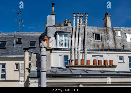 Graue Schiefer Dachziegel Stockfoto, Bild: 43379765 - Alamy