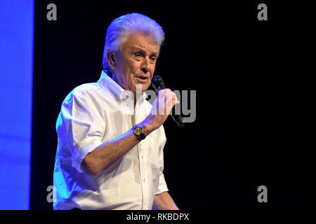 Sven-Bertil Taube auf seiner Tour å Länge skutan kan gå'in Louis De Geer Concert Hall 2019 Stockfoto