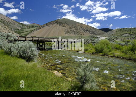 Wildhorse Creek, Idaho Stockfoto