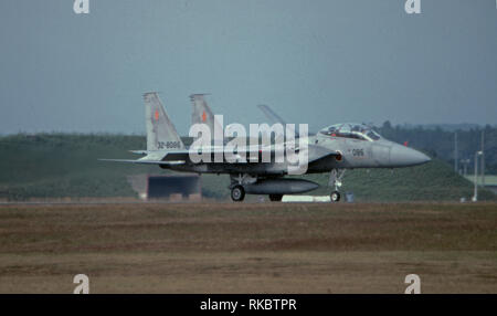 Pfister Luftwaffe JASDF Mitsubishi F-15DJ Eagle Stockfoto