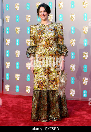 Sophie Harman Teilnahme an der 72nd British Academy Film Awards in der Royal Albert Hall, Kensington Gore, Kensington, London statt. Stockfoto