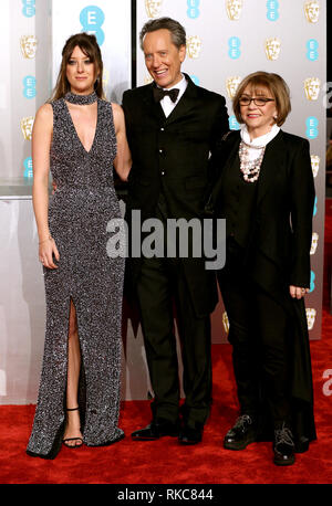 Olivia Grant, Richard E. gewähren und Joan Washington an der 72nd British Academy Film Awards gehalten an der Royal Albert Hall, Kensington Gore, Kensington, London. Stockfoto