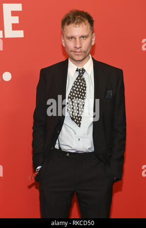 Berlin, Deutschland. 09 Feb, 2019. Robert Stadlober auf der Party der Medienboard Berlin Brandenburg während der Berlinale 2019 im Ritz Carlton in Berlin, Deutschland, 09. Februar 2019 *** Local Caption *** | Verwendung der weltweiten Kredit: dpa/Alamy leben Nachrichten Stockfoto