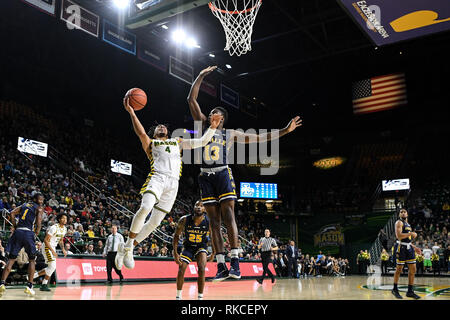 Fairfax, Virginia, USA. 10 Feb, 2019. Bei EagleBank Arena. Credit: Terrence Williams/ZUMA Draht/Alamy leben Nachrichten Stockfoto