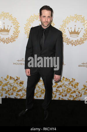 Pasadena, Kalifornien, 9. Februar 2019 – USA – 09. Februar 2019 – Pasadena, Kalifornien – Niall Matter. Hallmark Channel und Hallmark Movies and Mysteries 2019 Winter TCA Event im Tournament House. Foto: Faye SadouAdMedia Stockfoto