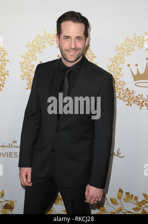 Pasadena, Kalifornien, 9. Februar 2019 – USA – 09. Februar 2019 – Pasadena, Kalifornien – Niall Matter. Hallmark Channel und Hallmark Movies and Mysteries 2019 Winter TCA Event im Tournament House. Foto: Faye SadouAdMedia Stockfoto